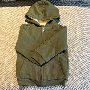 Boys Green Calvin Klein Hoodie